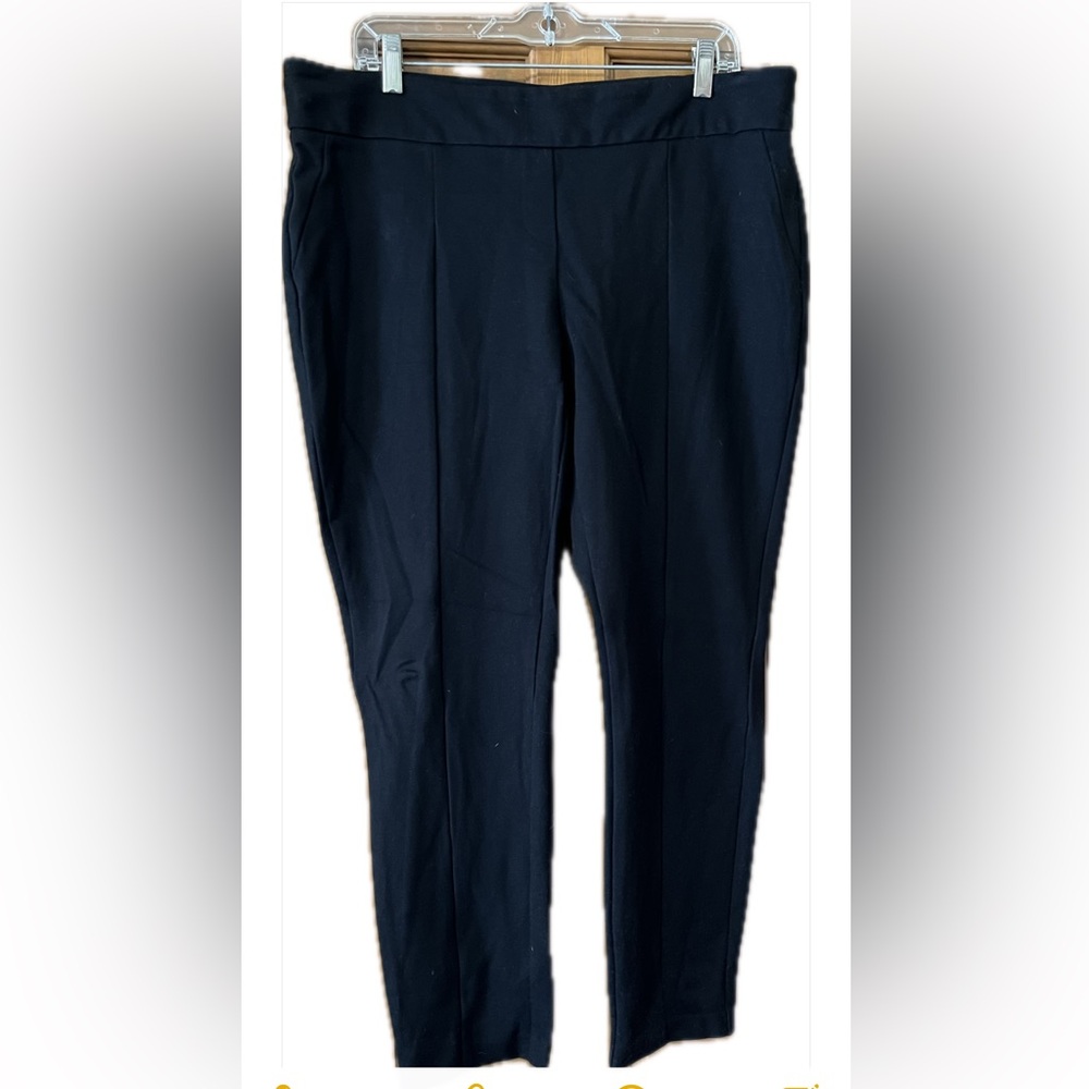 Women’s Black Ponte Knit Pants